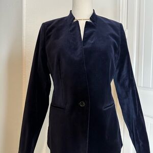Vintage Banana Republic: Elegant Deep Navy Women's Blazer